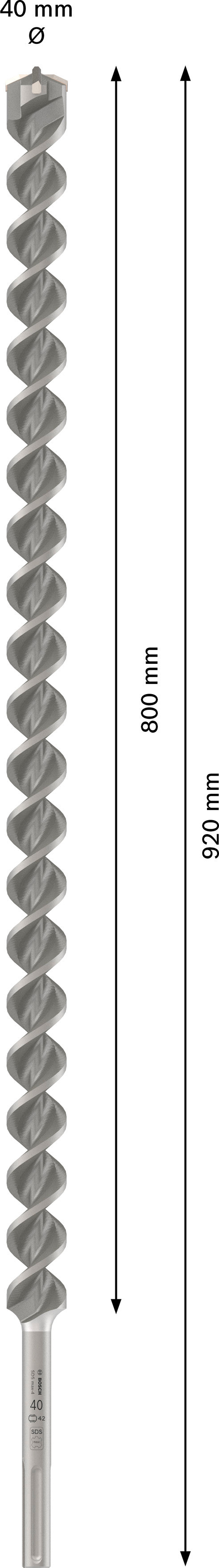 Bosch PRO SDS Max-4 40x800/920mm