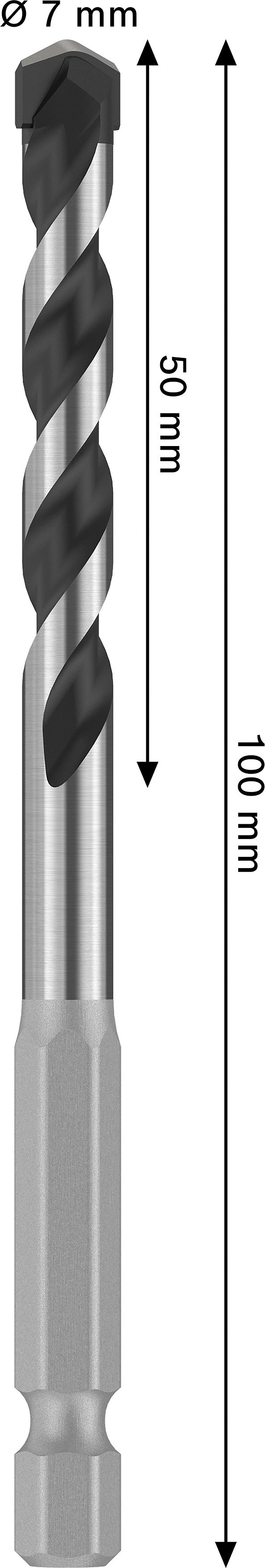 Bosch Accessories Drill (PRO HEX-5 Drill, 7x50x100 mm)