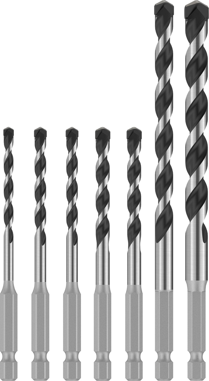 Broca, sortido Bosch Accessories (Conjunto de brocas PRO HEX-5, 4x100, 5x100, 5x100, 6x100, 6x100, 8x150, 10x150 mm, 7 peças)