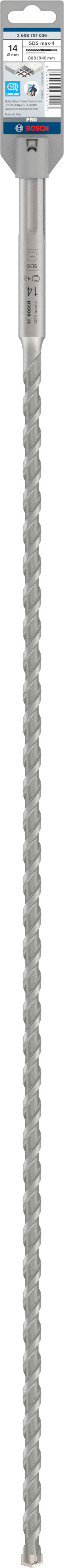 Bosch PRO SDS Max-4 14x800/940mm