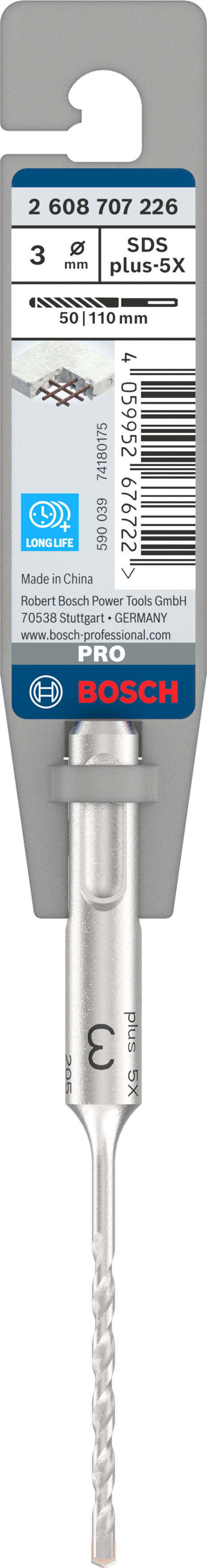 Bosch PRO SDS Plus-5X 3x50x100mm