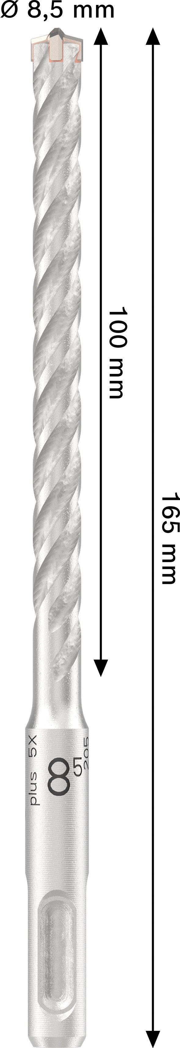 Bosch PRO SDS Plus-5X 8.5x100x160mm