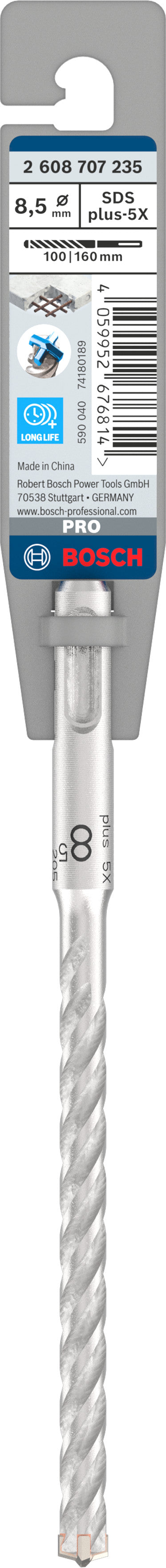 Bosch PRO SDS Plus-5X 8.5x100x160mm