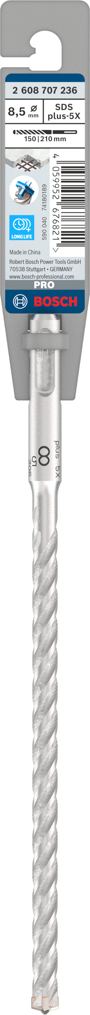 Bosch PRO SDS Plus-5X 8.5x150x210mm