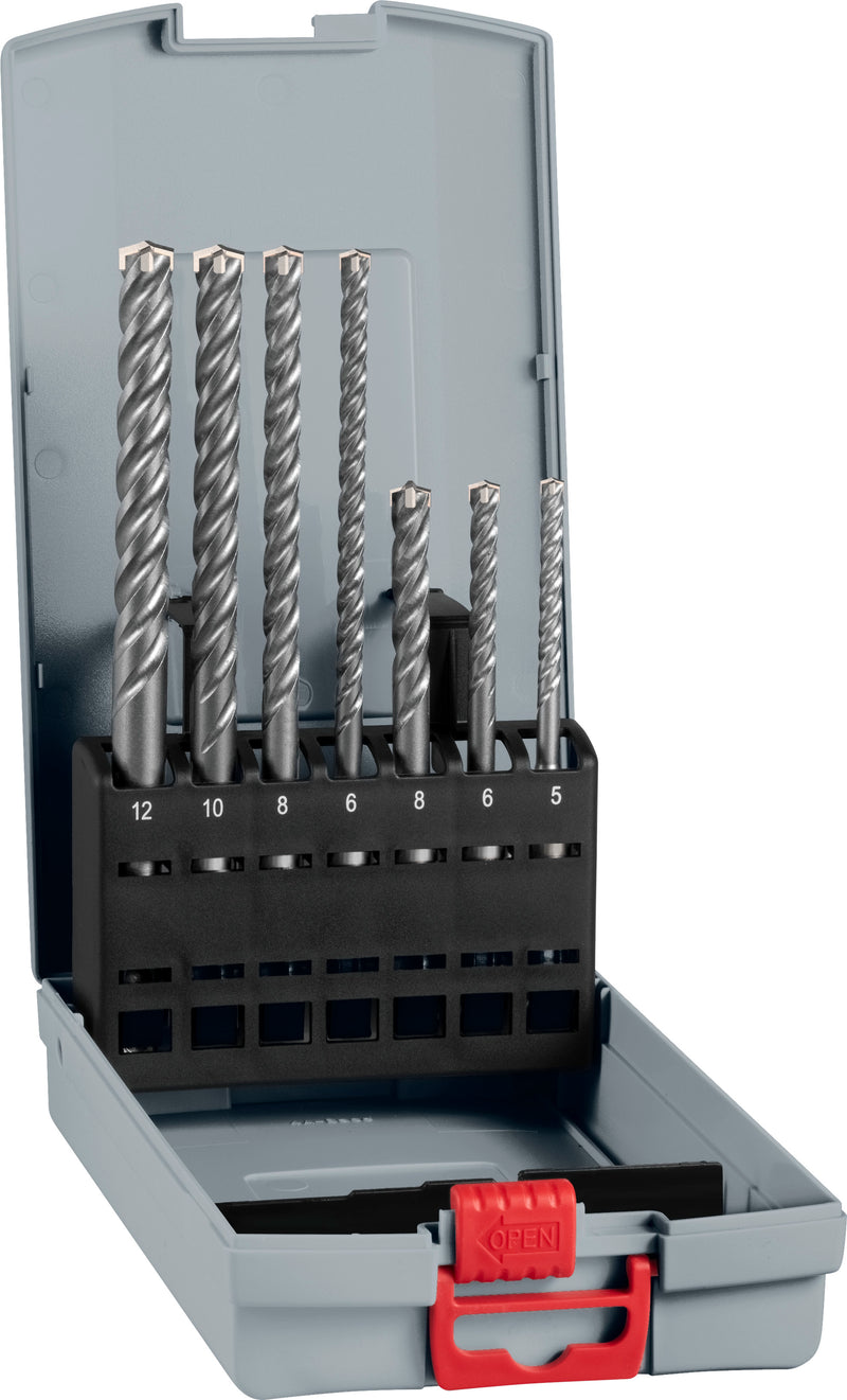 Bosch PRO SDS Plus-5X 7 peças CAS