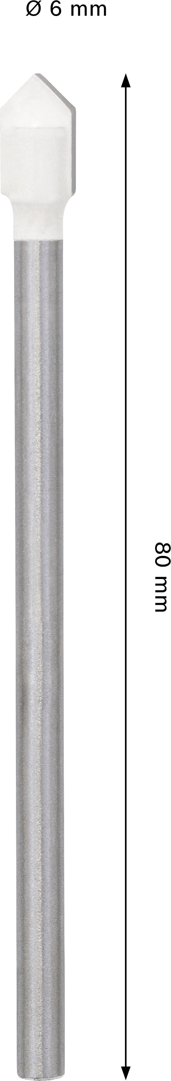 Broca Bosch Accessories (Broca CYL-9 Soft Ceramic, 6 x 80 mm)
