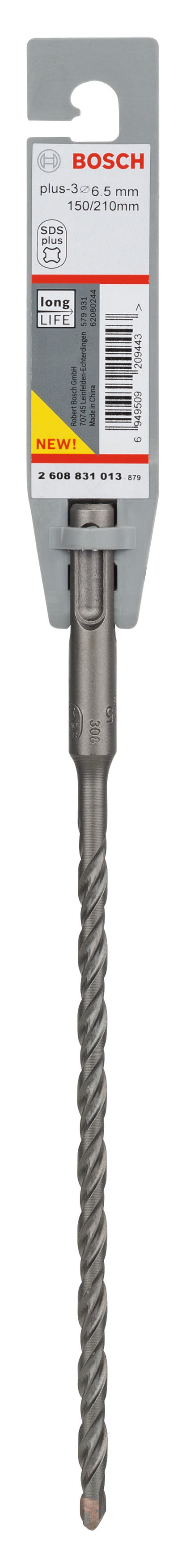 Bosch SDS-Plus 3, 6,5 x 150 x 215 mm