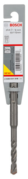 Bosch SDS-Plus 3, 8 x 50 x 115 mm