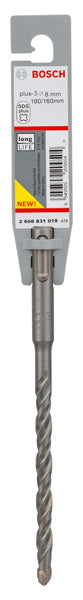 Bosch SDS-Plus 3, 8 x 100 x 165 mm