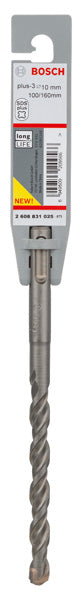 Bosch SDS-Plus 3, 10 x 100 x 165 mm