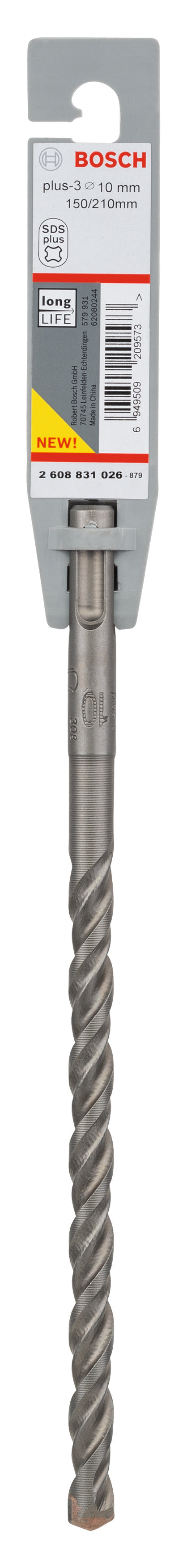 Bosch SDS-Plus 3, 10 x 150 x 215 mm