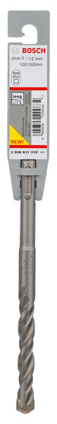 Bosch SDS-Plus 3, 12 x 100 x 165 mm