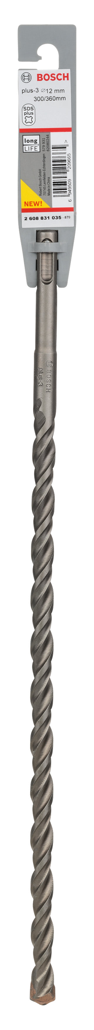 Bosch SDS-Plus 3, 12 x 300 x 365 mm