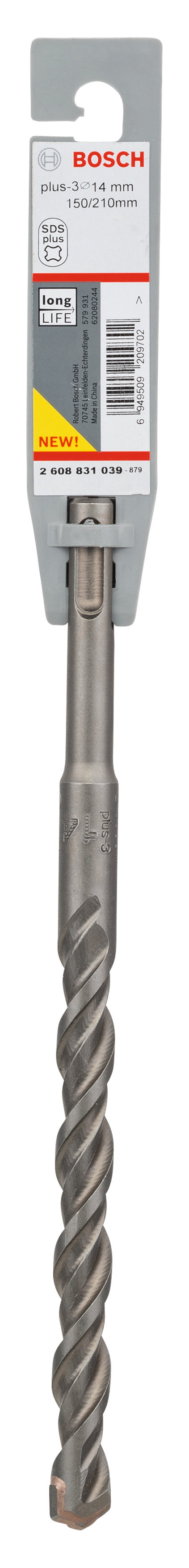 Bosch SDS-Plus 3, 14 x 150 x 215 mm