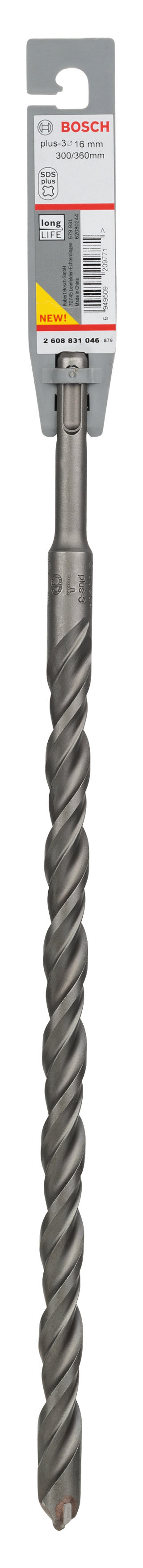Bosch SDS-Plus 3, 16 x 300 x 360 mm