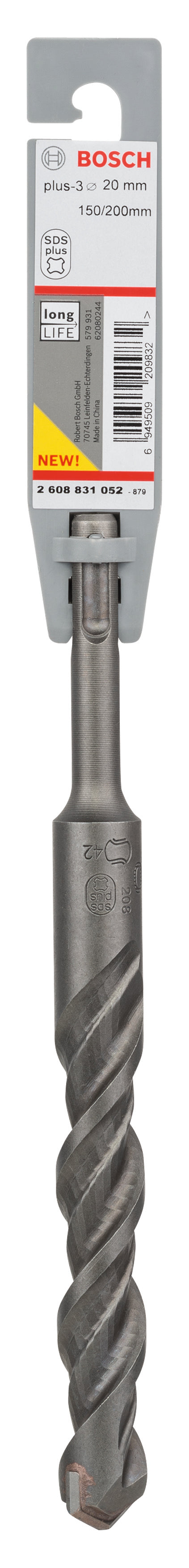 Bosch SDS-Plus 3, 20 x 150 x 200 mm