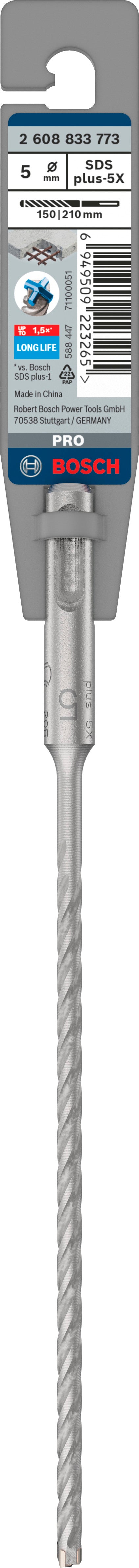 Bosch SDSplus hammer drill bit D5x150x210