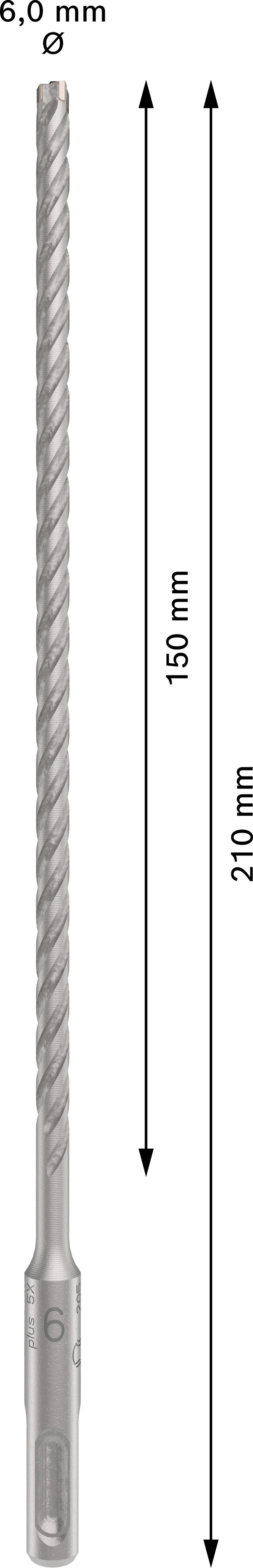 Bosch 5X drill bit - 6x200x260