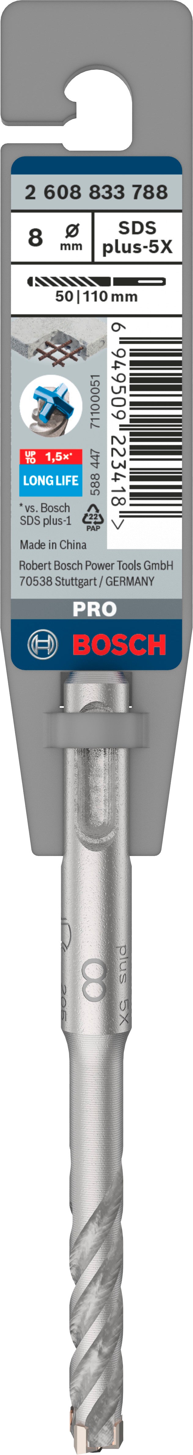 Bosch 5X drill bit - 8x50x110