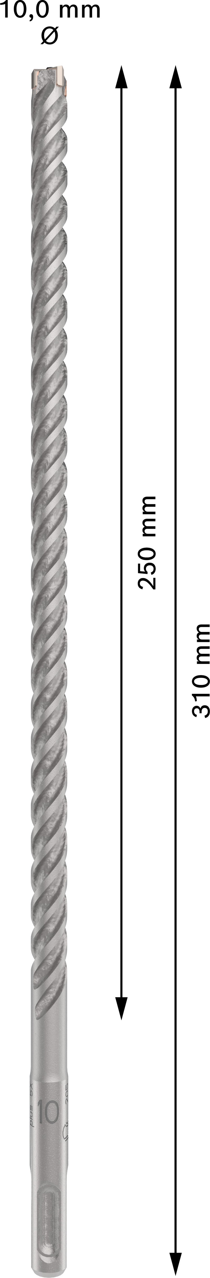 Broca Bosch 5X - 10x250x310
