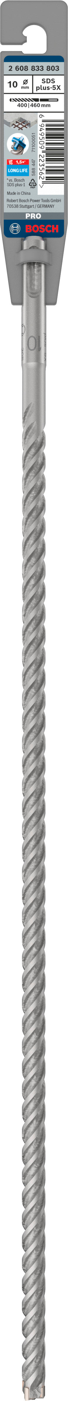 Broca Bosch 5X - 10x400x460