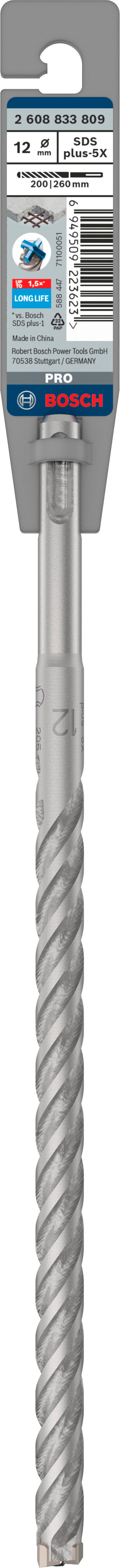 Broca Bosch 5X - 12x200x260