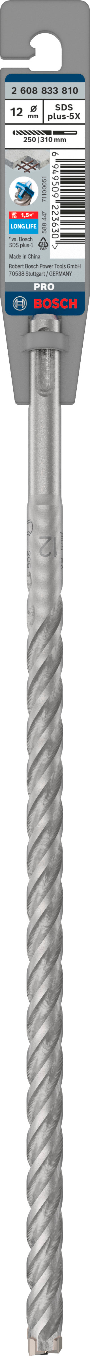 Broca Bosch 5X - 12x250x310