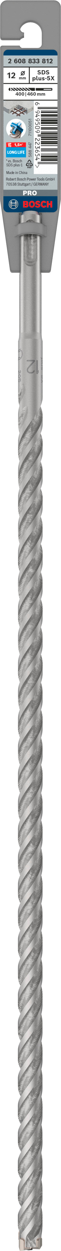 Bosch SDSplus hammer drill bit D12x400x460