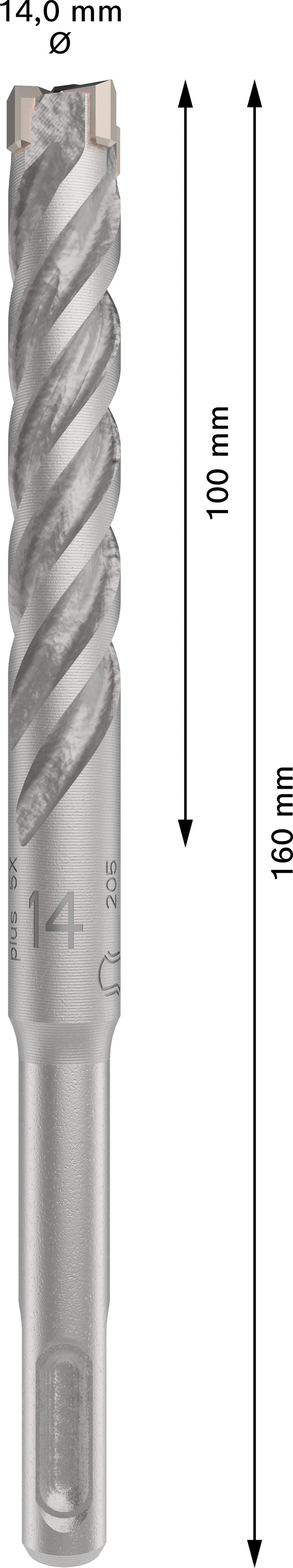 Broca Bosch 5X - 14x100x160