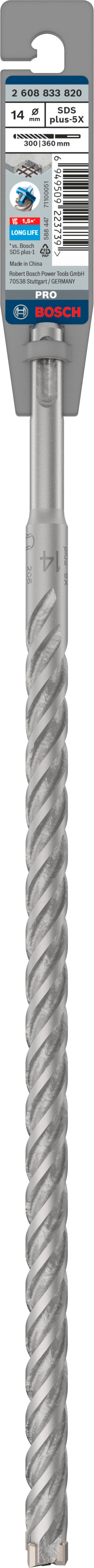 Bosch 5X drill bit – 14x300x360