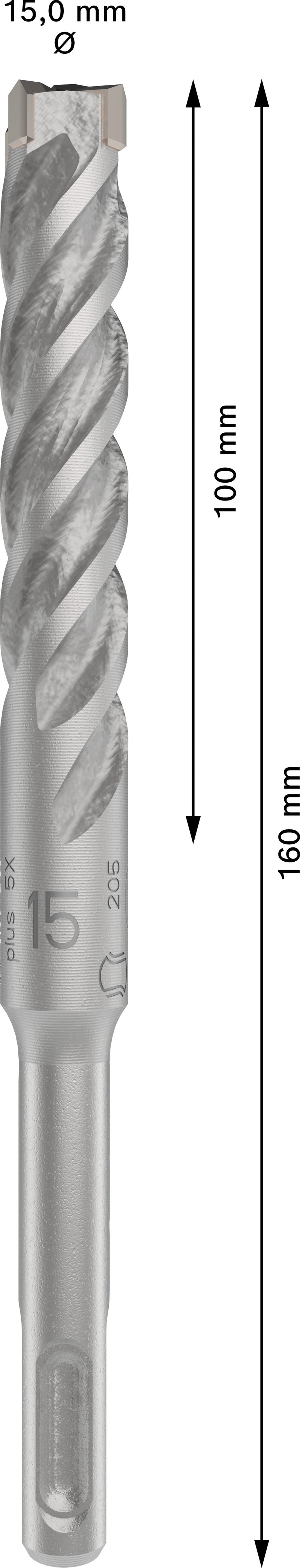 Bosch SDSplus hammer drill bit D15x100x160