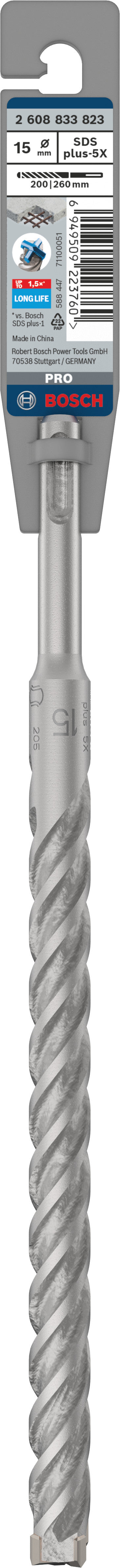 Bosch SDSplus hammer drill bit D15x200x260