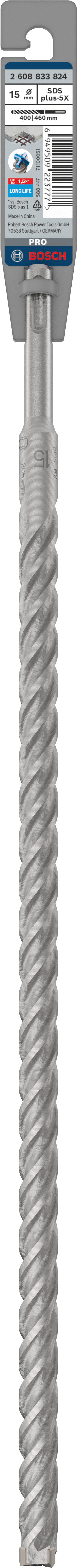 Bosch SDSplus hammer drill bit D15x400x460