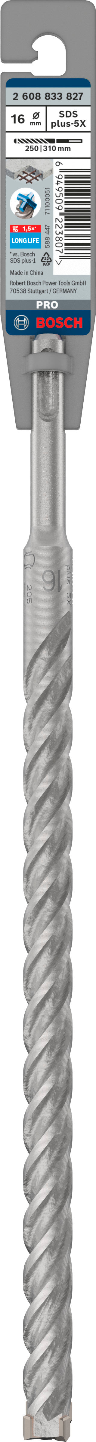 Bosch 5X drill bit - 16x250x310