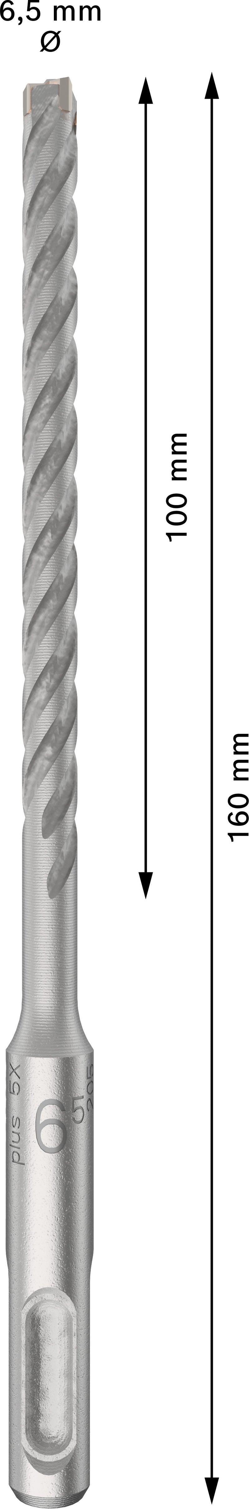 Bosch SDS plus-5X hammer bits10pcs 6.5x100x160
