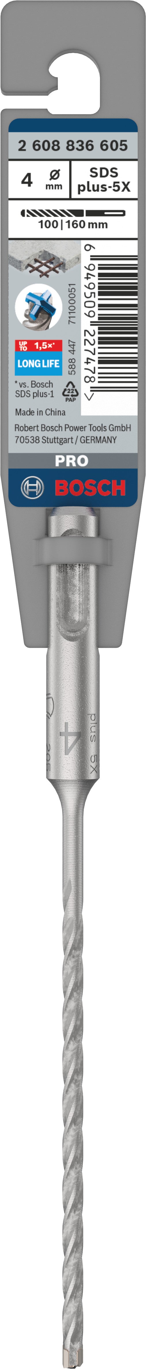 Bosch SDSplus hammer drill bit D4x100x160