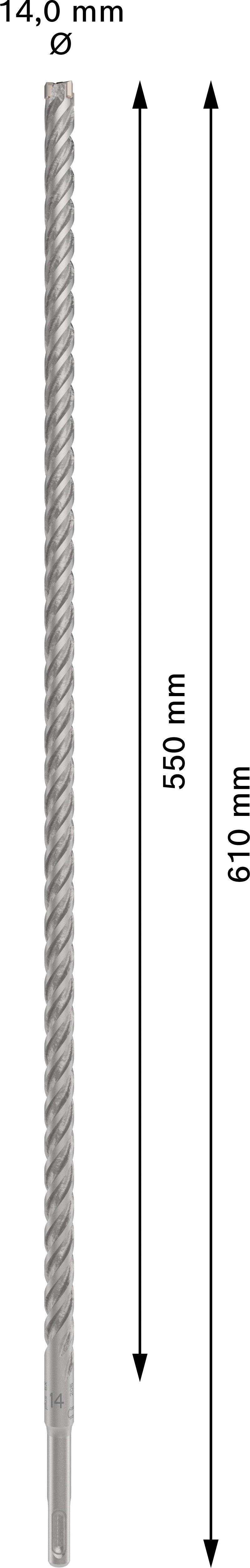 Broca Bosch SDS plus-5X 14x550x610