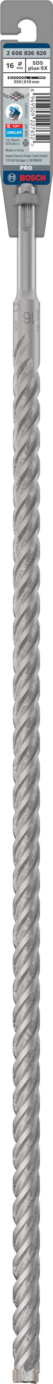 Broca Bosch SDS plus-5X 16x550x610