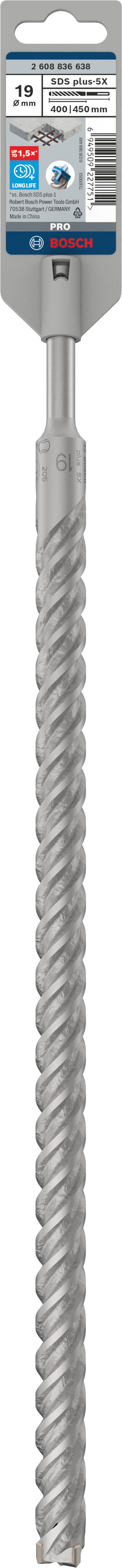 Broca Bosch SDS plus-5X 19x400x450