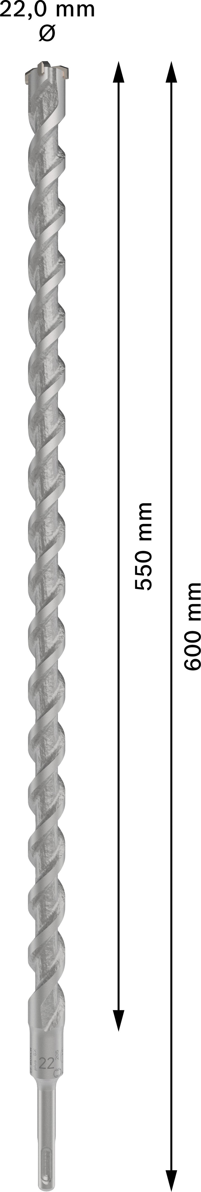 Bosch SDSplus hammer drill bit D22x550x600