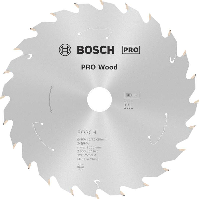 Bosch Circular Saw Blade ST WO H 160X20 T24
