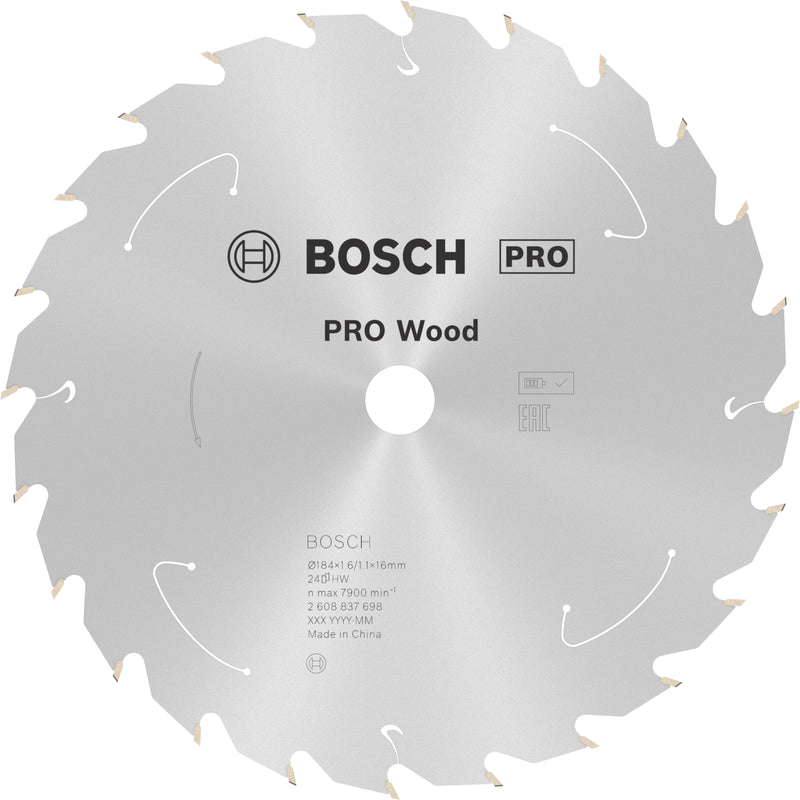 Bosch Circular Saw Blade ST WO H 184x16 T24