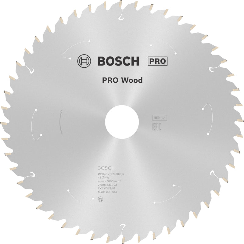 Bosch Circular Saw Blade ST WO B 216x30 T48