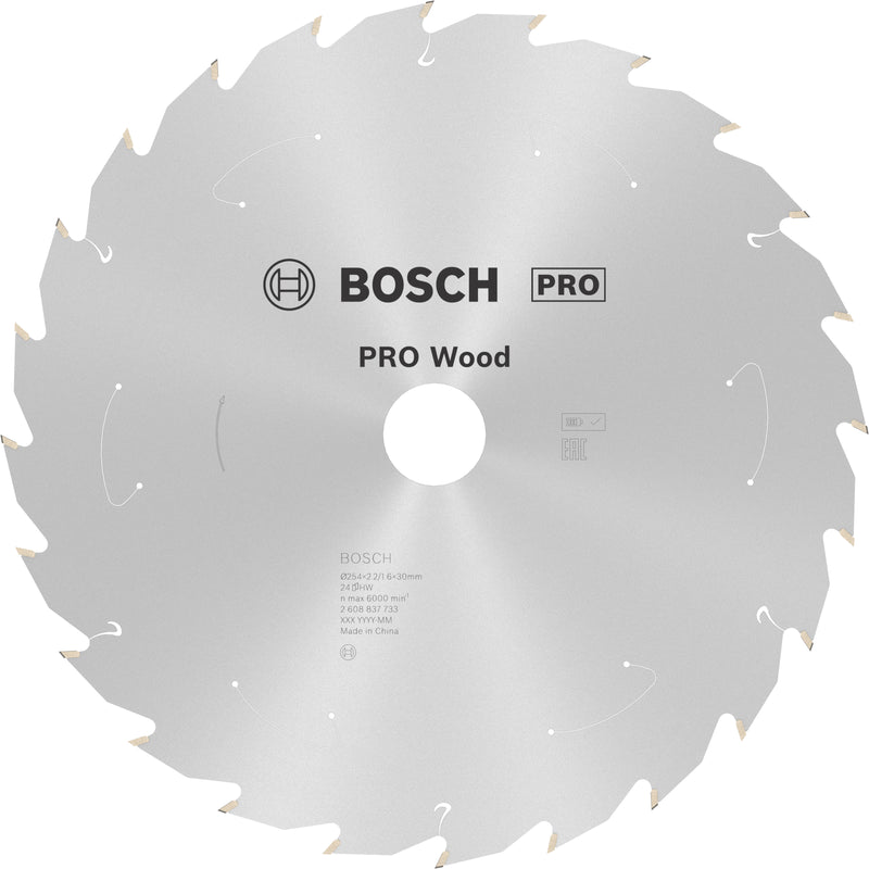 Bosch Circular Saw Blade ST WO T 254x30 T24