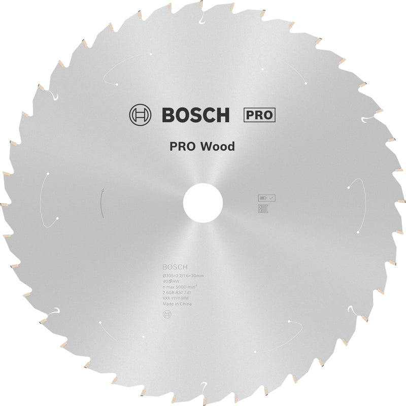 Bosch Circular Saw Blade ST WO B 305x30 T40