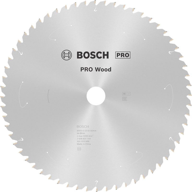 Hoja de sierra circular Bosch ST WO B 305x30 T96