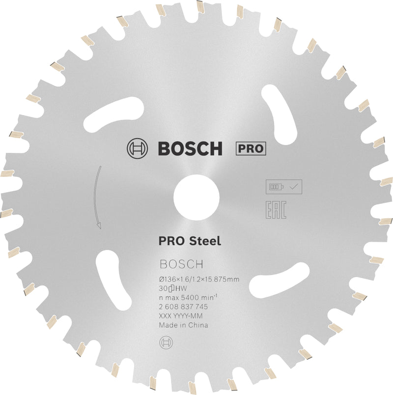 Bosch Circular Saw Blade ST ST H 136x16 T30