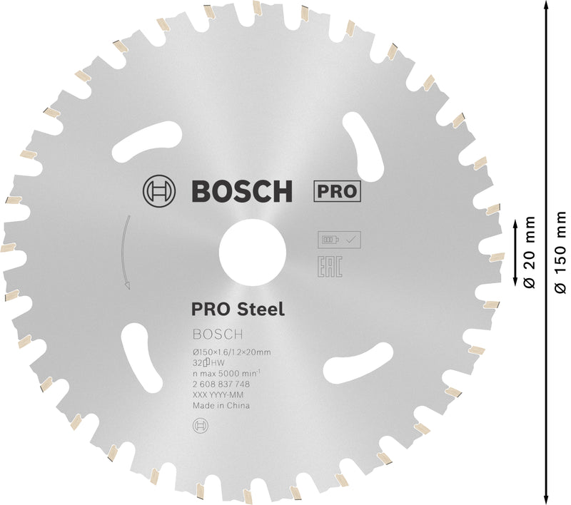 Bosch Circular Saw Blade ST ST H 150x20 T32