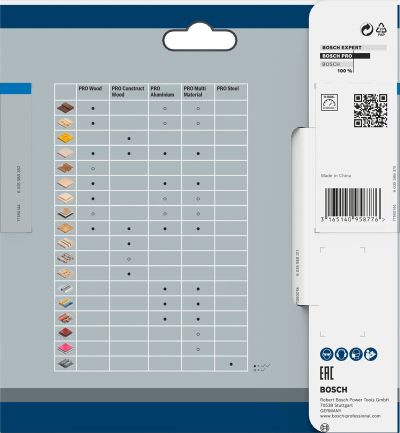 Bosch Circular Saw Blade ST AL H 140x20 T50