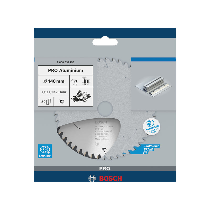 Bosch Circular Saw Blade ST AL H 140x20 T50